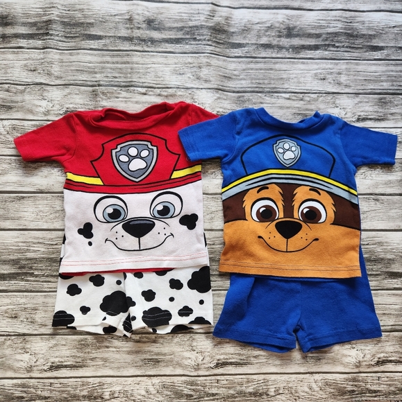 Nickelodeon Pajamas Nickelodeon 2t Paw Patrol Marshall And Chase